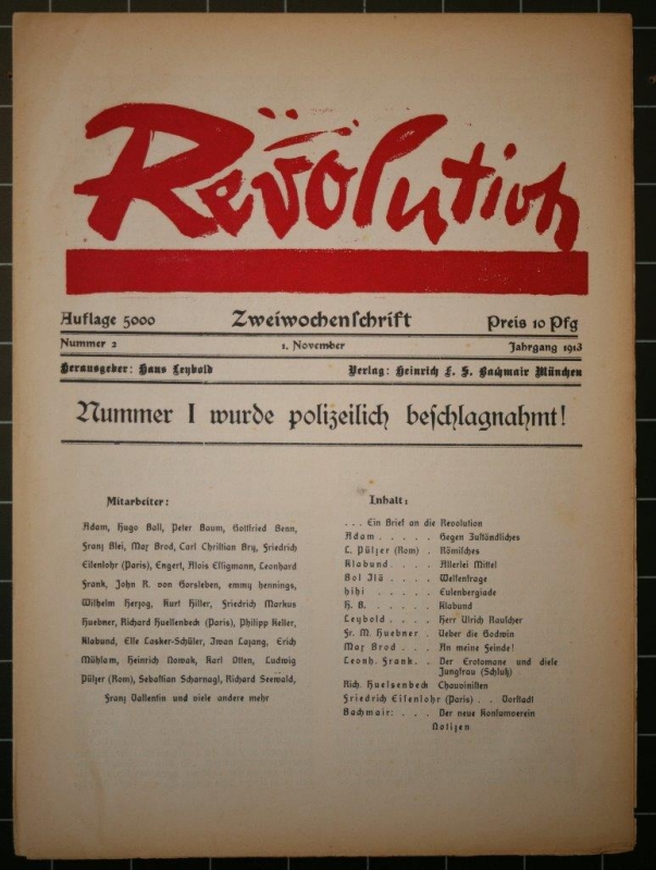 Revolution Zweiwochenschrift