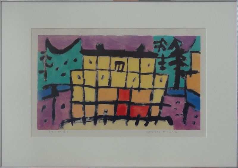Paul Klee, Gelbes Haus 2 - 1940